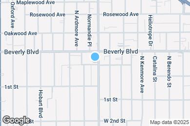 Map image of the property - 201 Normandie Ave