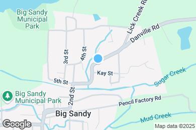 Map image of the property - 205 Lick Creek Rd