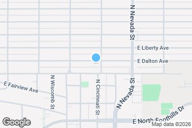 Map image of the property - 724 E Dalton Ave