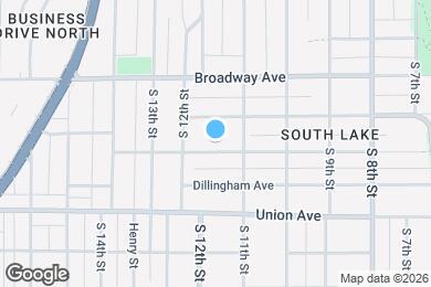 Map image of the property - 1126 Swift Ave