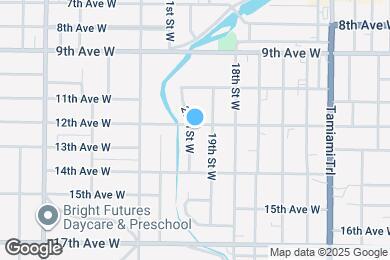 Map image of the property - 1919 12th Ave W