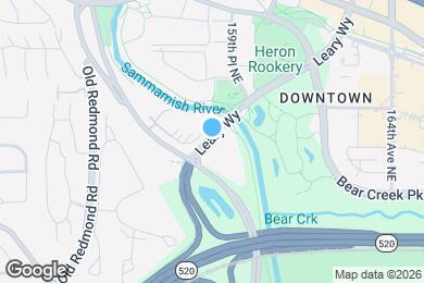 Map image of the property - 15821 NE Leary Way
