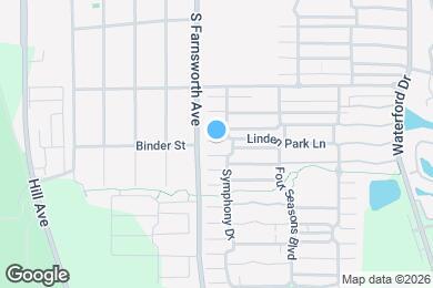 Map image of the property - 871 Symphony Dr