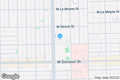 Map image of the property - 1312 N Claremont Ave