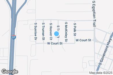 Map image of the property - 25766 S Taft St