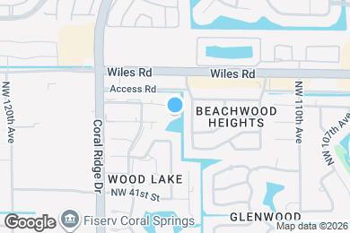 Map image of the property - 11430-11442 Building Coral Springs - Unit 11432