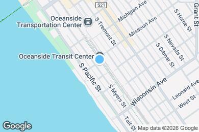 Map image of the property - 406 S Myers St