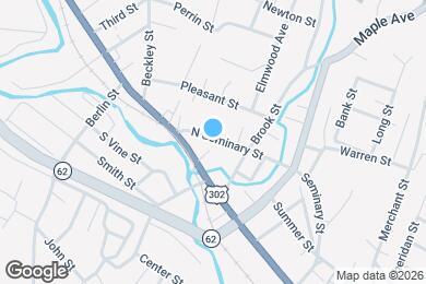 Map image of the property - 154 N Seminary St