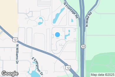 Map image of the property - 2000 Bayside Dr