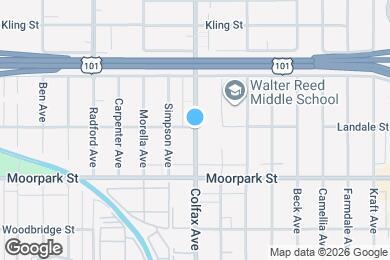 Map image of the property - 4455 Colfax Ave