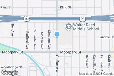 Map image of the property - 4455 Colfax Ave