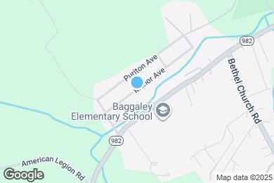 Map image of the property - 1120 Manor Ave