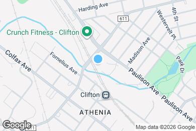 Map image of the property - Clifton & Co.