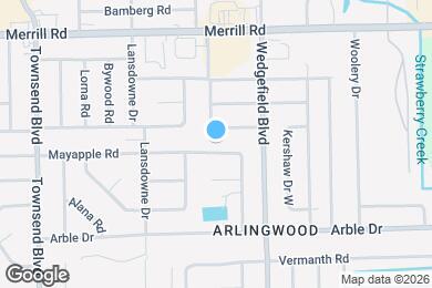 Map image of the property - 7603 Mayapple Rd