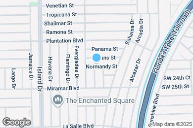 Map image of the property - 7421 Normandy St