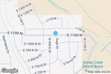 Map image of the property - 1069 Sage Dr