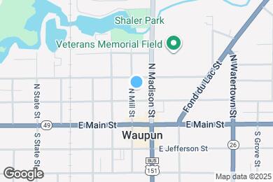 Map image of the property - 115 N Mill St