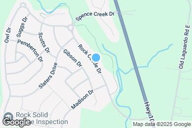 Map image of the property - 231 River Rock Dr