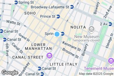 Map image of the property - 212 Lafayette St