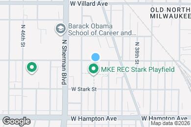 Map image of the property - 4037#4101 Lower West Fairmount Avenue, 53209; #730423 - 730423