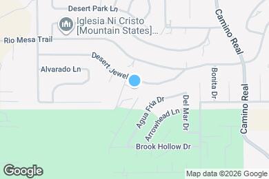 Map image of the property - 1905 Deserama Cir