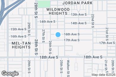 Map image of the property - 2545 17th Ave S