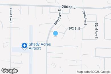 Map image of the property - 20313 46th Ave Ct E