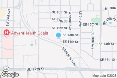 Map image of the property - 1332 SE Sanchez Ave