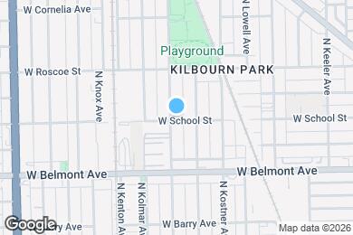 Map image of the property - 3301 N Kilbourn Ave