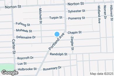 Map image of the property - 983 Portland Ave