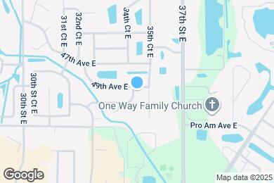 Map image of the property - 3502 49th Ave E