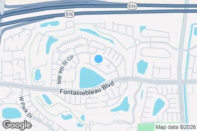 Map image of the property - 10040 NW 9th St Cir