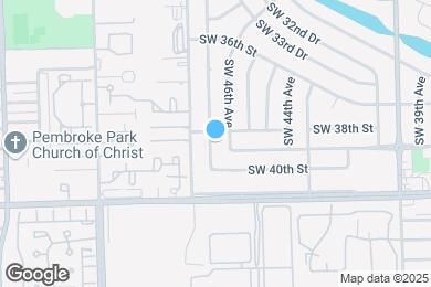 Map image of the property - 3811 SW 47th Ave