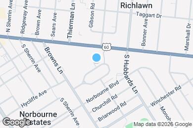 Map image of the property - Church Way Apartments