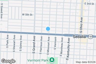 Map image of the property - 600 W Broadway Blvd