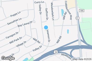 Map image of the property - 1466 Cinnamon Dr