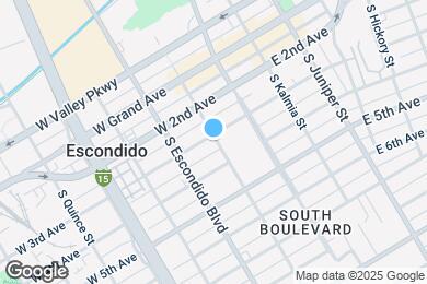 Map image of the property - 203 W 3rd Ave