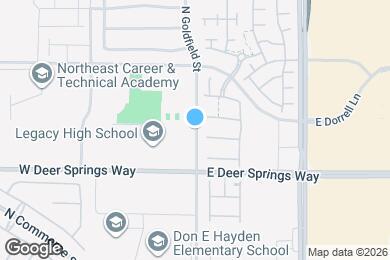 Map image of the property - 6511 N Goldfield St