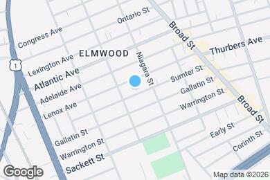 Map image of the property - 119 Sumter St