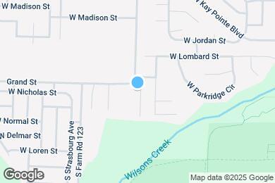Map image of the property - 1021 S Elder Ave