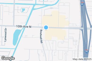 Map image of the property - Furnished Studio-Lake Worth