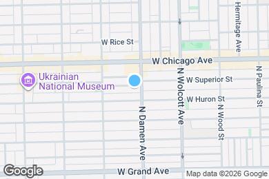 Map image of the property - 2007 W Superior St