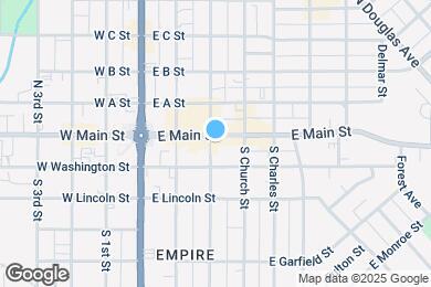 Map image of the property - 208 East Main Street