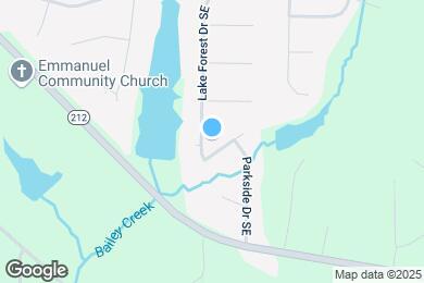 Map image of the property - 5138 Lake Forest Dr SE