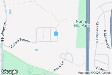 Map image of the property - 3242 N Virginia Ave