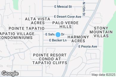 Map image of the property - 1302 E Becker Ln