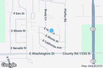 Map image of the property - 2709 E High St