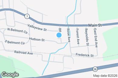 Map image of the property - 24 8th St