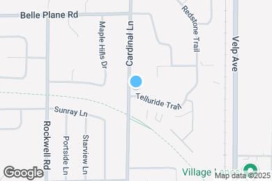 Map image of the property - 2586 Telluride Trl