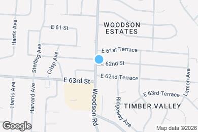 Map image of the property - 11601 E 62nd St